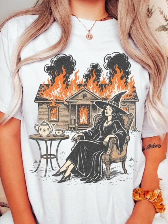 Tops - Halloween Witch Shirt, Funny Witch Tee, Gift For Halloween